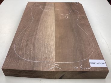 Preview: Body European Walnut A, Unique-Piece #023